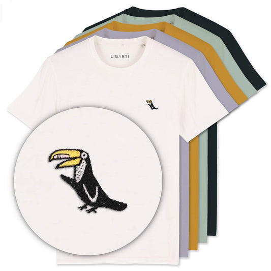 T-shirt brodé - Joey le toucan