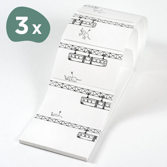 Bloc-notes – Tuffi Quintet – lot de 3