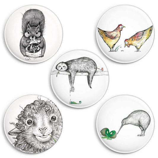 Lot de 5 aimants – Schmackofatz