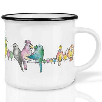 Mug en céramique - Parade d'Oiseaux