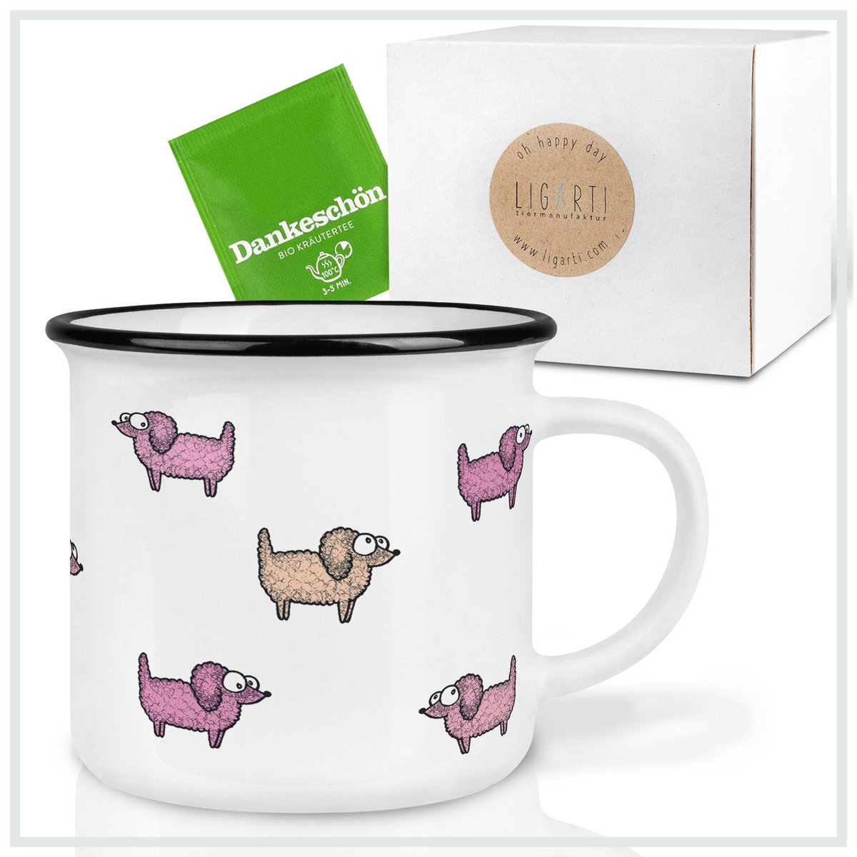 Tasse en céramique - Forfait Caniche