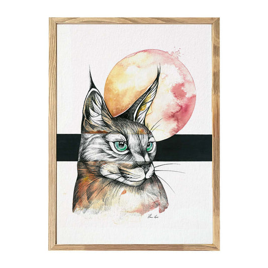 Impression d'art - Lynx