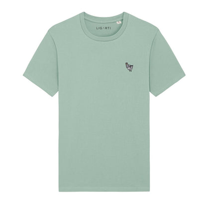 T-shirt brodé – Claude le Pigeon