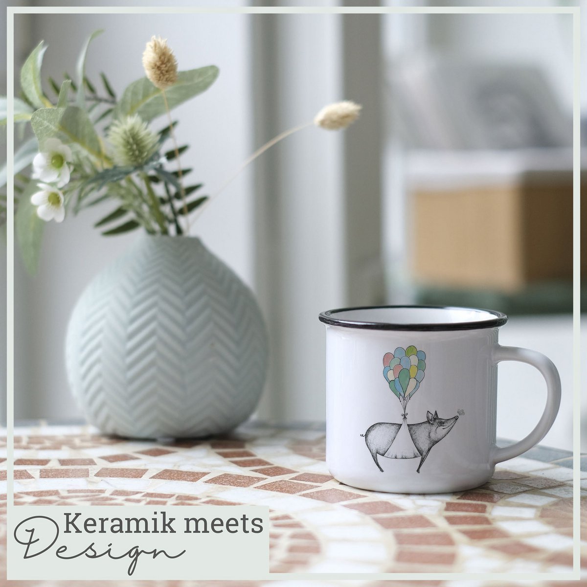 Mug en céramique - bonne chance
