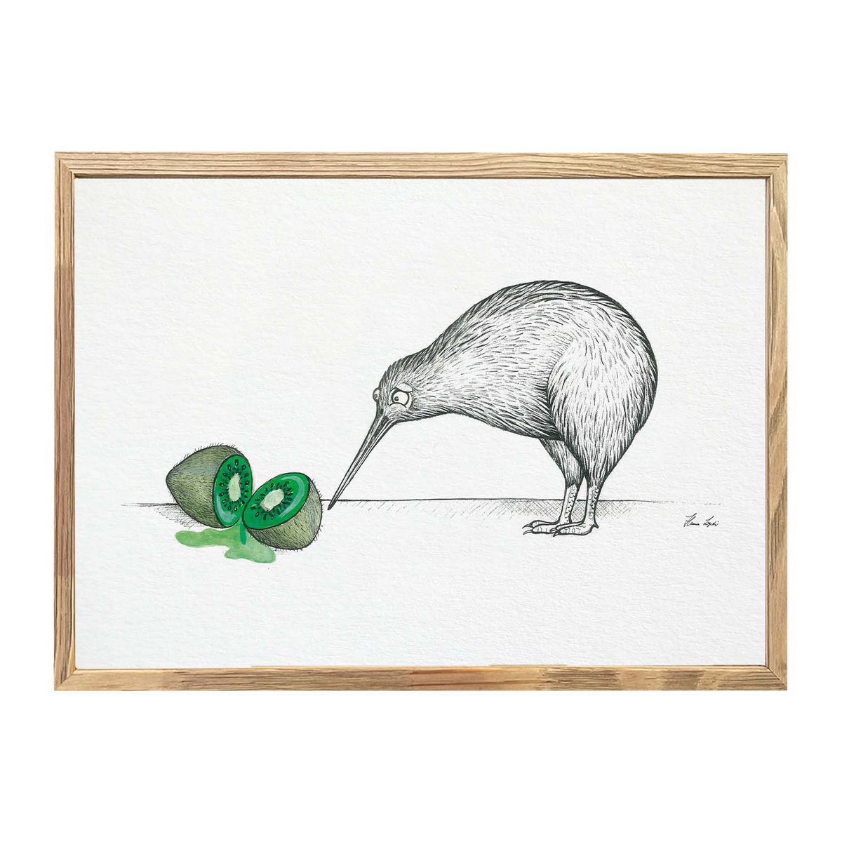 Art Print - Twee Kiwi's
