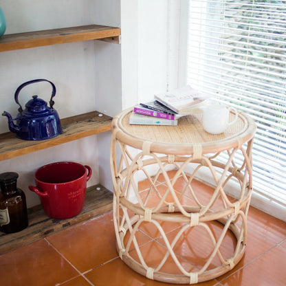 Rattan-Beistelltisch | EndTable | Couchtisch MUARA