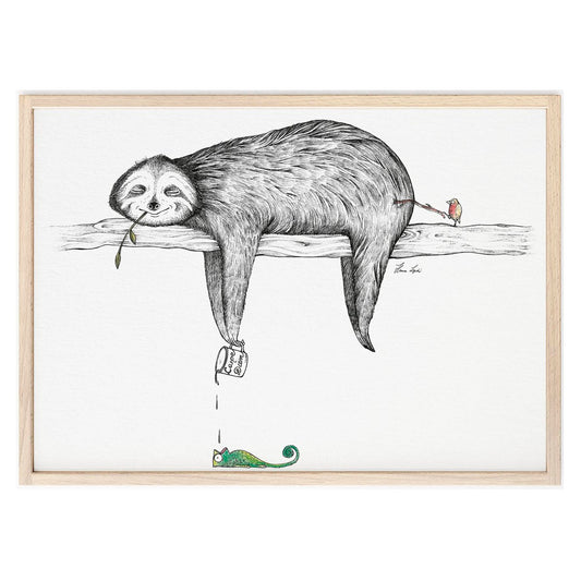 Art Print - luiaard